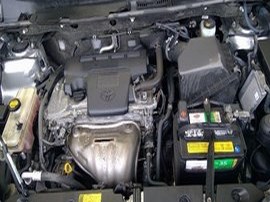 2014 TOYOTA RAV4 SILVER, XLE, 2.5L, AT, FWD.  Z24918